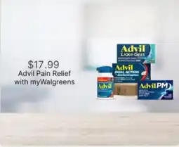 Walgreens Advil Pain Relief offer