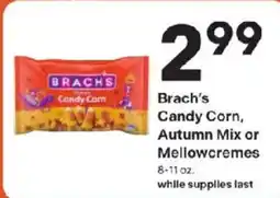 Coborn's Brach's candy corn, autumn mix or mellowcremes offer