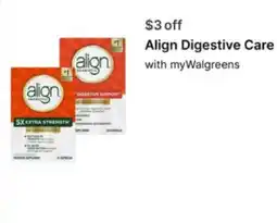 Walgreens Align Digestive Care offer
