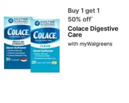 Walgreens Colace Digestive Care offer