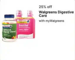 Walgreens Walgreens Digestive Care offer