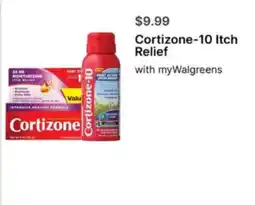Walgreens Cortizone-10 Itch Relief offer