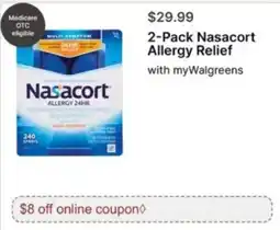 Walgreens Nasacort Allergy Relief offer
