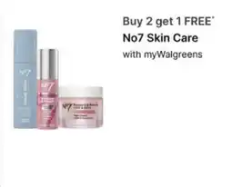 Walgreens No7 Skin Care offer