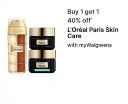 Walgreens L'Oréal Paris Skin Care offer
