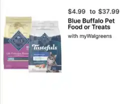 Walgreens Blue Buffalo Pet Food or Treats offer