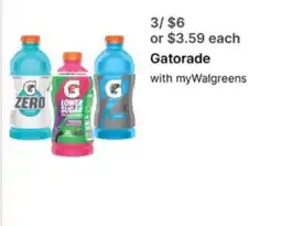 Walgreens Gatorade offer