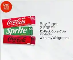 Walgreens Coca-Cola Products offer