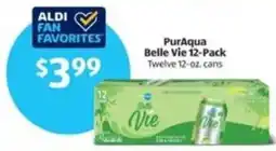 Aldi PurAqua Belle Vie offer
