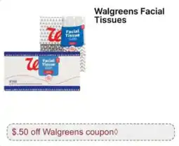 Walgreens Walgreens facial tissues offer