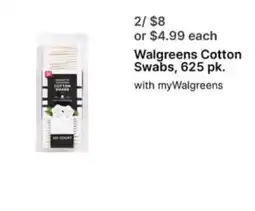 Walgreens Walgreens Cotton Swabs offer
