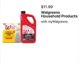 Walgreens Walgreens household products offer