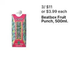 Walgreens Beatbox Fruit Punch offer