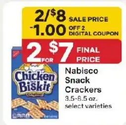 Coborn's Nabisco Snack Crackers offer