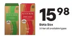 Coborn's Bota Box offer