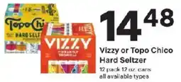 Coborn's Vizzy or Topo Chico Hard Seltzer offer