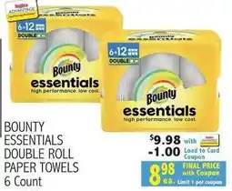 Ingles Markets Bounty essentials paper towels 6 Count offer