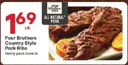 Coborn's Four Brothers country style pork ribs offer
