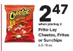 Coborn's Frito-Lay Cheetos, Fritos or Sunchips offer