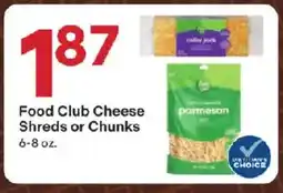 Coborn's Food Club Cheese Shreds or Chunks offer