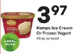 Coborn's Kemps ice cream or frozen yogurt offer