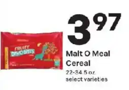 Coborn's Malt O Meal Cereal offer