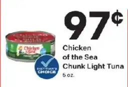 Coborn's Chicken of the Sea Chunk Light Tuna offer