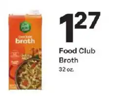 Coborn's Food Club Broth offer