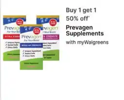 Walgreens Prevagen Supplements offer