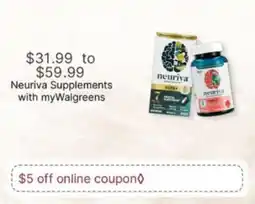 Walgreens Neuriva Supplements offer