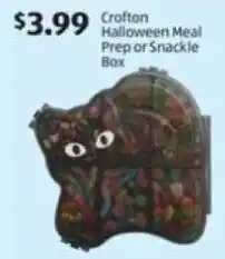 Aldi Crofton halloween meal prep or snackle box offer