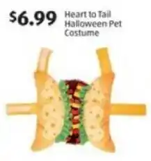 Aldi Heart to Tail Halloween Pet Costume offer
