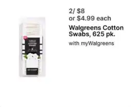 Walgreens Walgreens Cotton Swabs offer