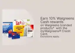 Walgreens Walgreens branded products offer