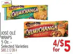 Ingles Markets Jose Ole Chimichanga offer