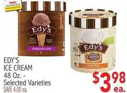 Ingles Markets Edy's ice cream offer