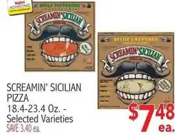 Ingles Markets Screamin' Sicilian Pizza offer