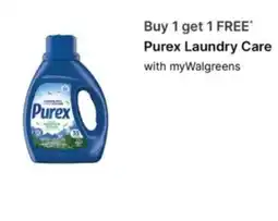 Walgreens Purex Laundry Care offer