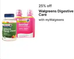 Walgreens Walgreens Digestive Care offer