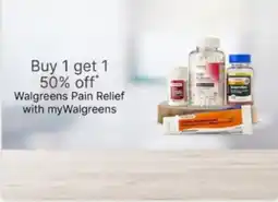 Walgreens Walgreens Pain Relief offer