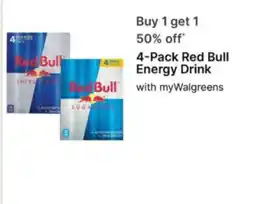 Walgreens Red Bull Energy Drink offer