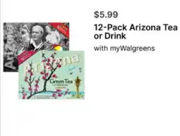 Walgreens Arizona Green Tea offer