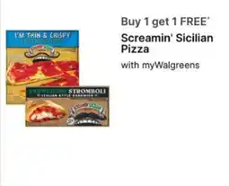 Walgreens Screamin' Sicilian Pizza offer