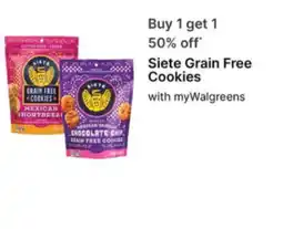 Walgreens Sieite Grain Free Cookies offer