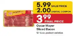Coborn's Oscar Mayer Sliced Bacon offer