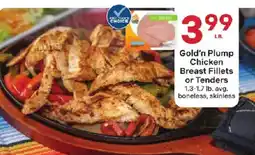 Coborn's Gold'n Plump Chicken Breast Fillets or Tenders offer