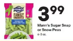 Coborn's Mann's sugar snap or snow peas offer