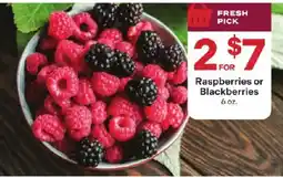 Coborn's Raspberries or Blackberries offer