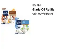 Walgreens Glade Oil Refills offer