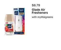 Walgreens Glade Air Fresheners offer